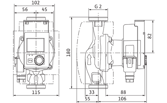 Циркуляционный насос Wilo Stratos PICO 30/0,5-6
