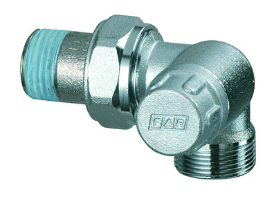 FAR Трехосевой правый запорный вентиль (Loctite) М24х19 / 1/2"