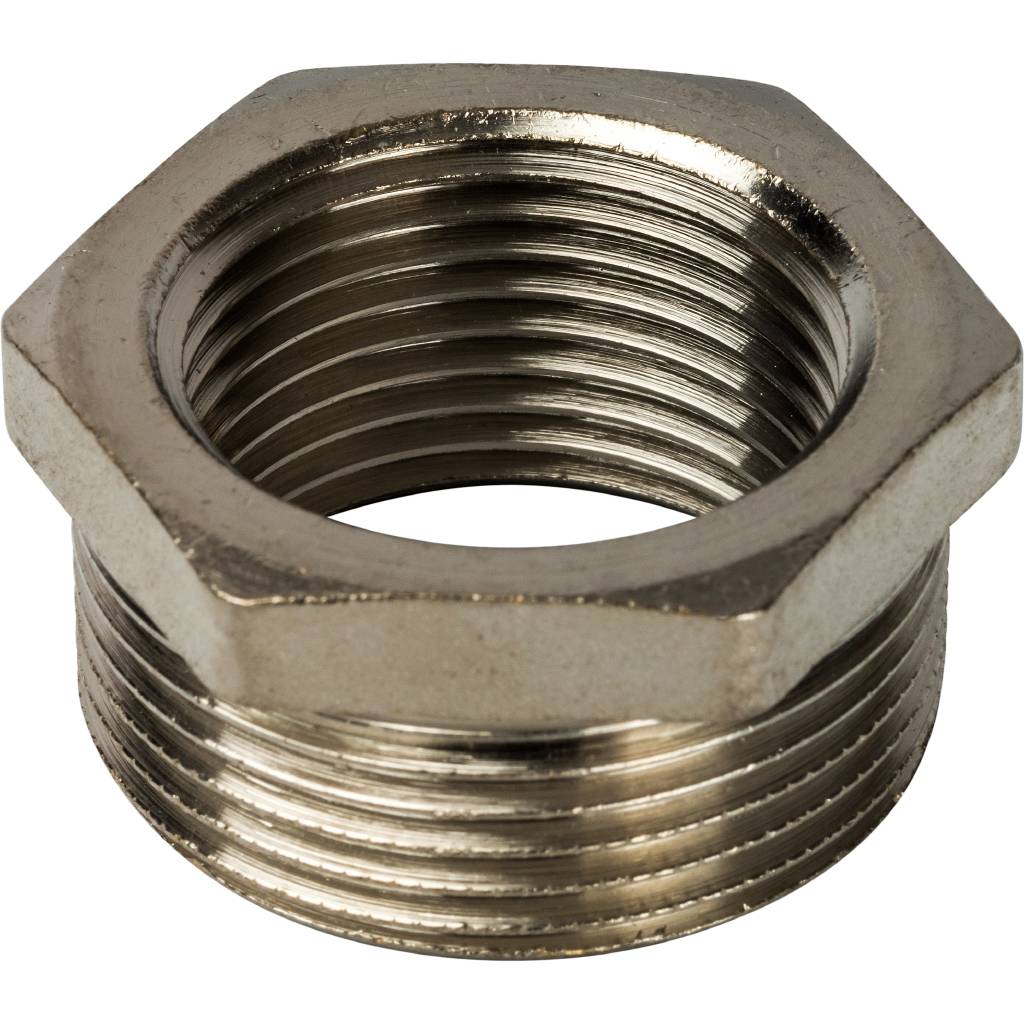 Футорка STOUT 1 1/4"х1 1/2" (никелированная)