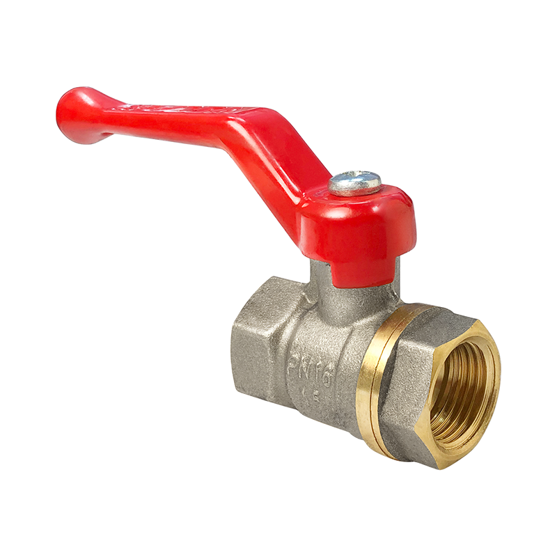 Кран шаровой VALFEX Ду40 ВР/ВР Ру25 полнопроходной (никелированный, рычаг)