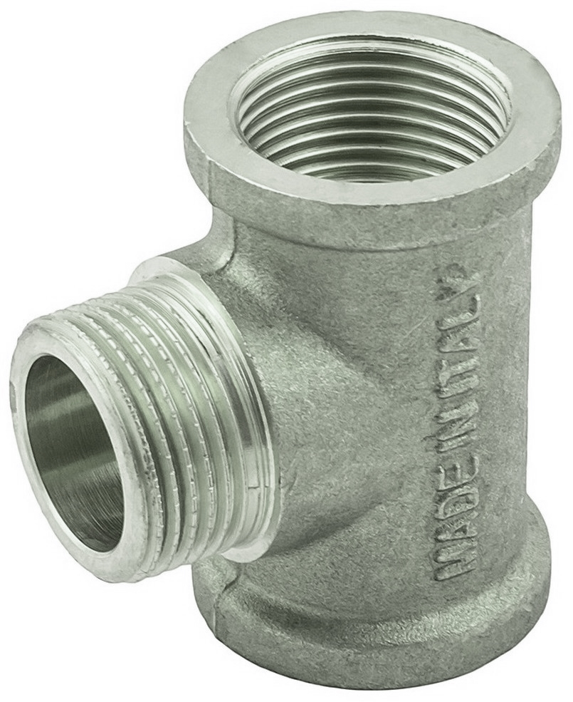 Тройник ELSEN, ВНВ, 3/4", 3/4", 3/4", TIN латунь, равнопроходной