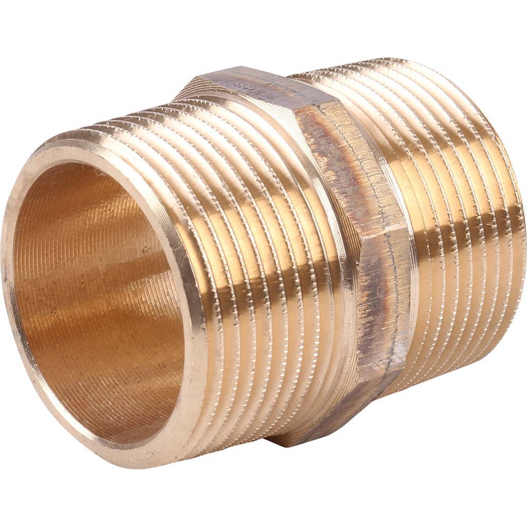 Viega 3280 Ниппель НН, 11/4, бронза