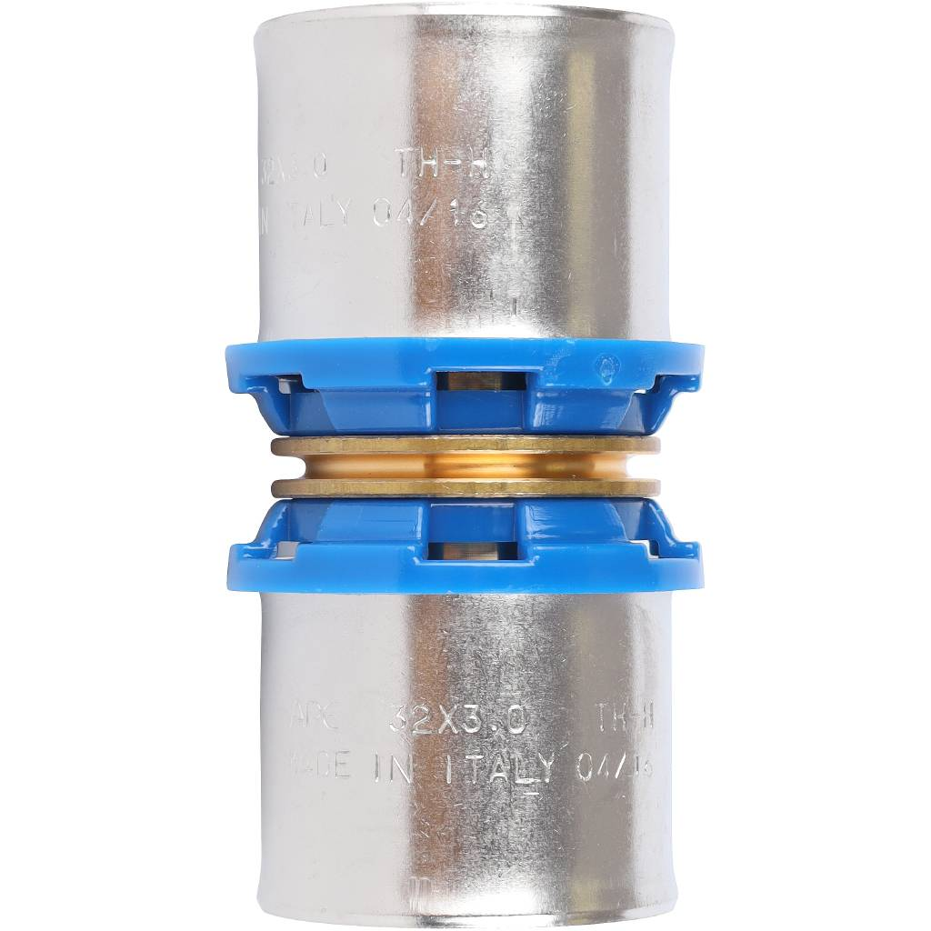 Муфта APE 32x32 соединительная равнопроходная для металлопластиковых труб