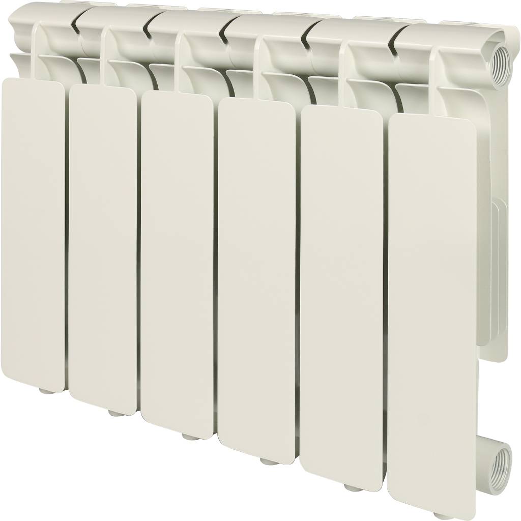 Радиатор алюминиевый STOUT Bravo 350 x 6 секций