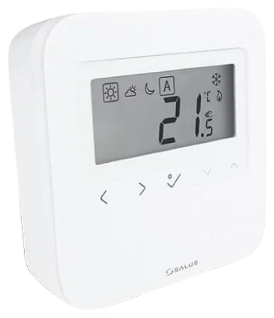 Терморегулятор Salus беспроводной накладной с экраном и сенсорными кнопками