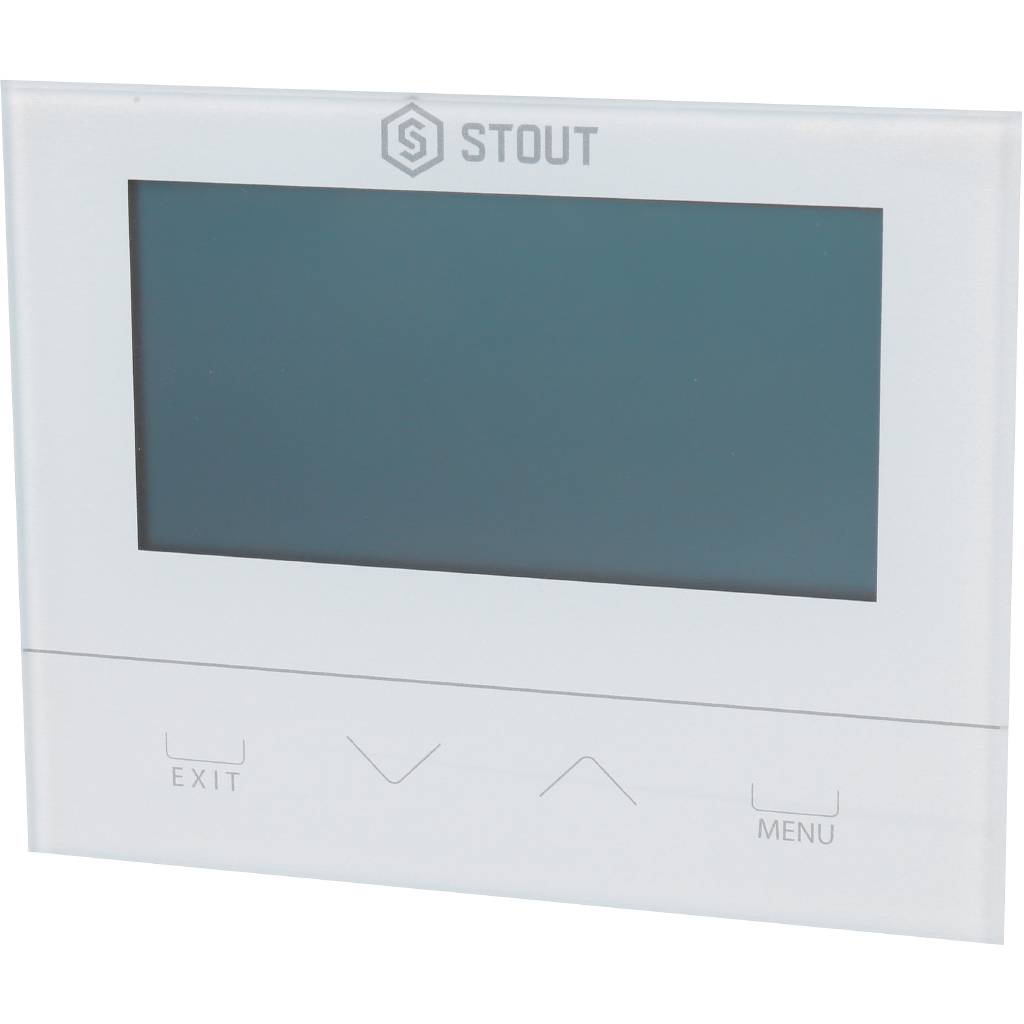 Проводной комнатный двухпозиционный регулятор STOUT ST-292v3 (белый)