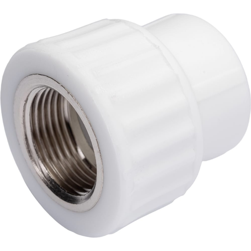 Муфта комбинированная VALFEX PP-R Dn40х1" ВР (белый)