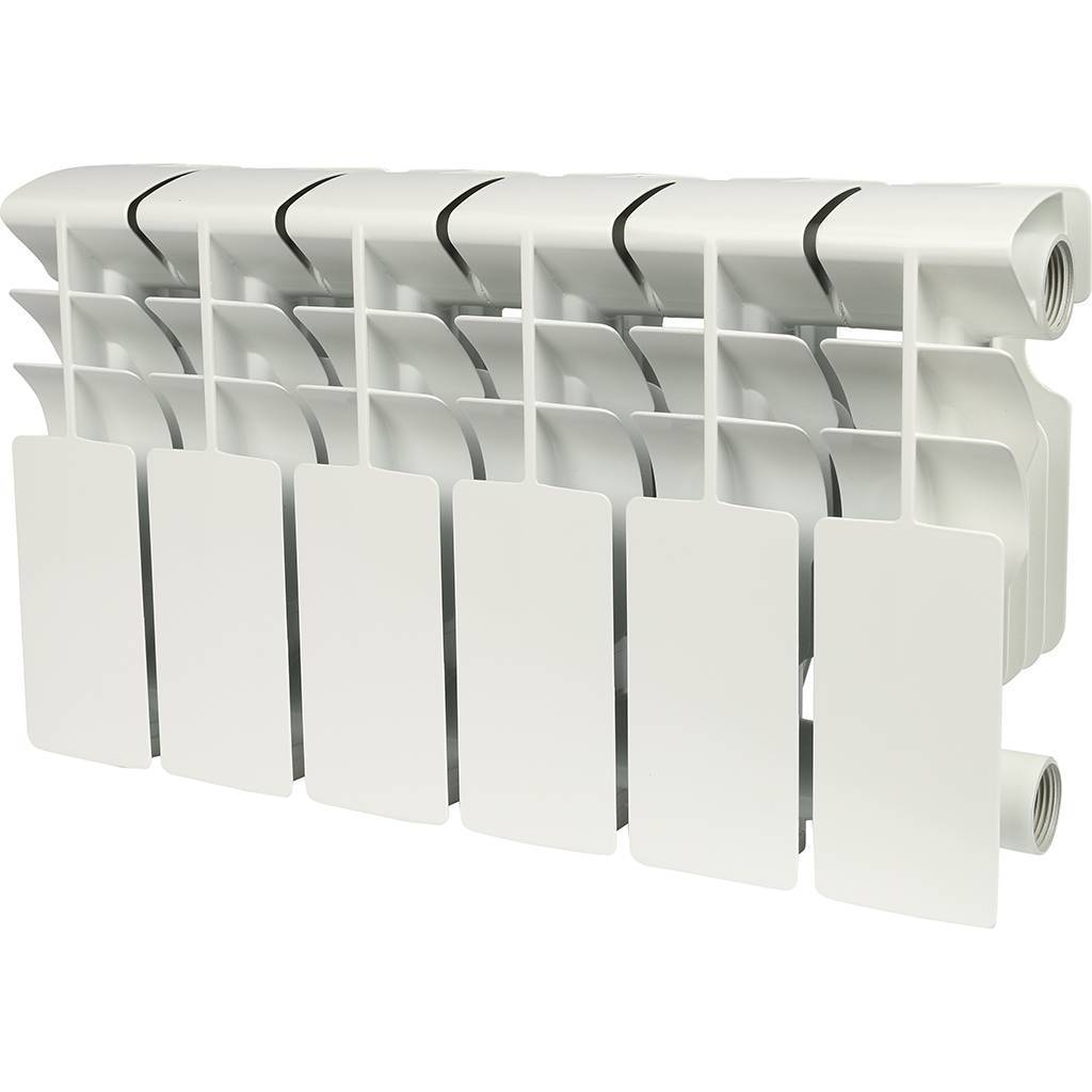 Радиатор алюминиевый ROMMER Plus 200 200мм 6 секций