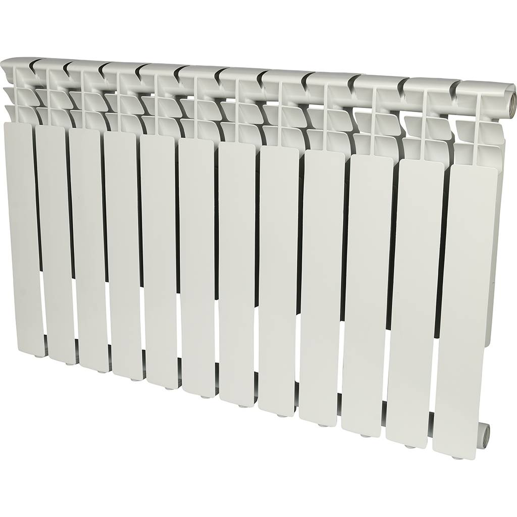 Радиатор алюминиевый ROMMER Optima 500 500мм 12 секций