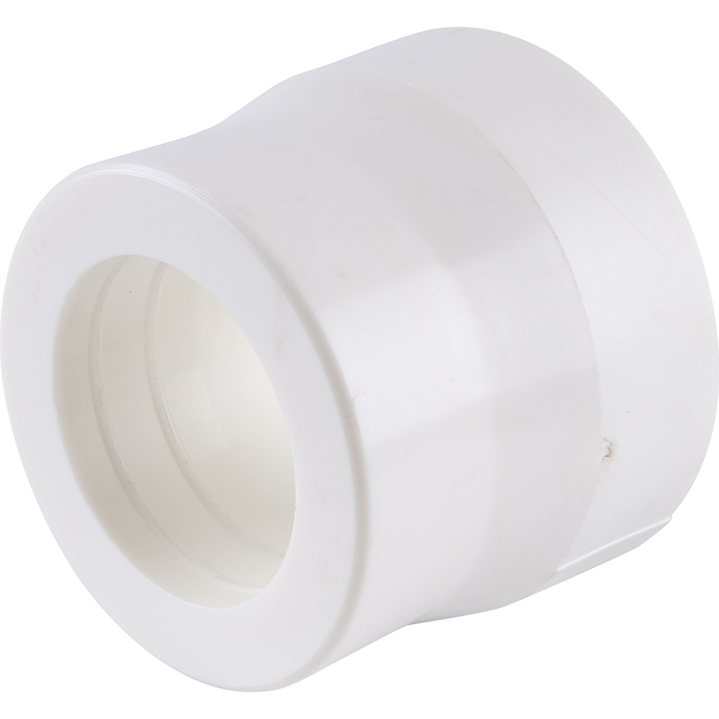 Kalde 90x75 Муфта переходная для полипропиленовых труб под сварку (цвет белый)