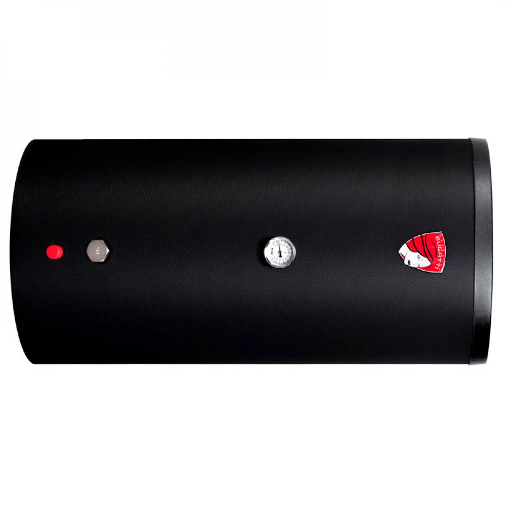 Бойлер косвенного нагрева Federica Bugatti INOX Coil 250 H 240л змеевик (черный) боковое подключение