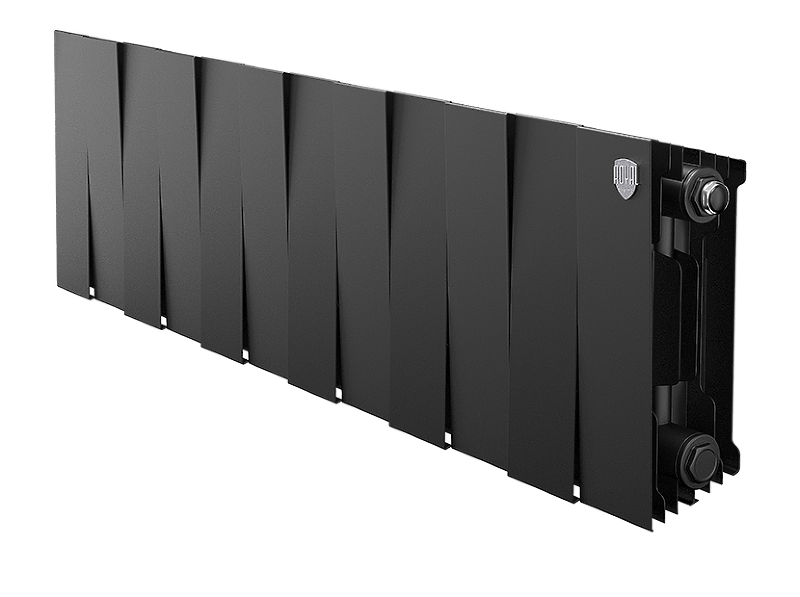 Радиатор биметаллический Royal Thermo PianoForte 200 /Noir Sable x 12 секций