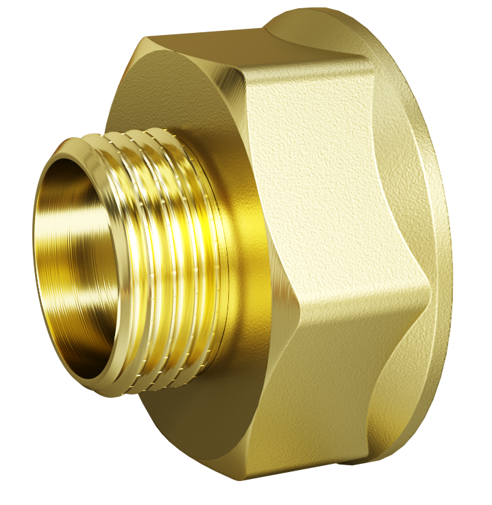 Переход LD Ду40х32 (1 1/2"х1 1/4") ВР/НР с ребордой