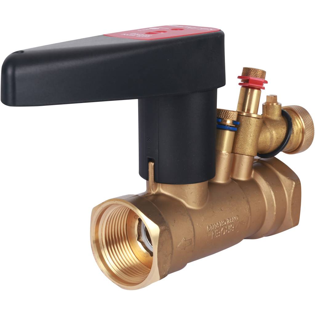 Клапан балансировочный BROEN Venturi FODRV DN32 PN25 Kvs=13,2 м3/ч ручной с дренажем 4655000H-001003