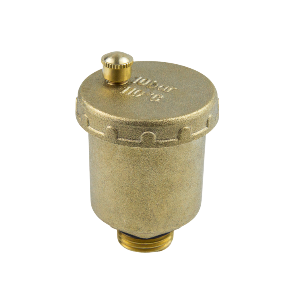 Воздухоотводчик автоматический Aquasfera 5003 Ду15 Ру10 G1/2" НР прямой