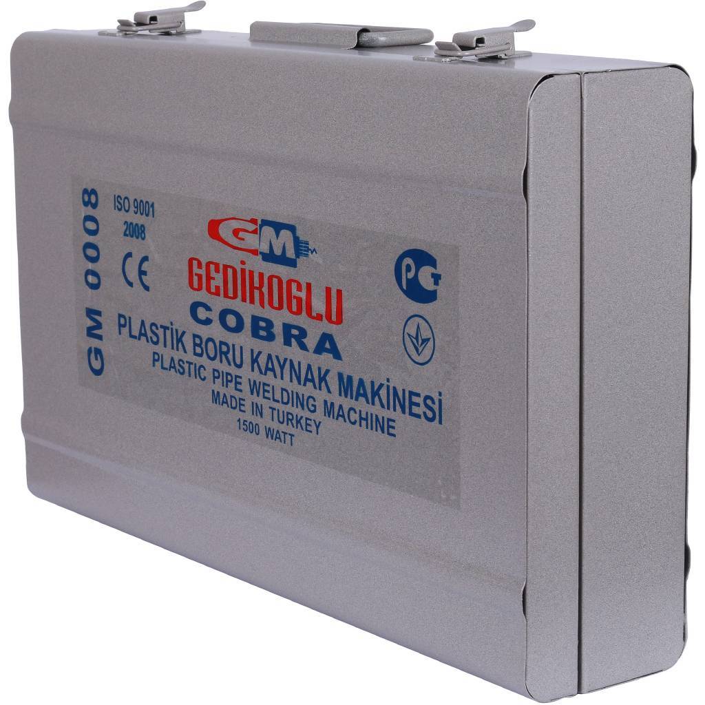 Сварочный аппарат GM Cobra EKONOMIK с комплектом матриц для сварки пластиковых труб 20-40(75) 1500Вт