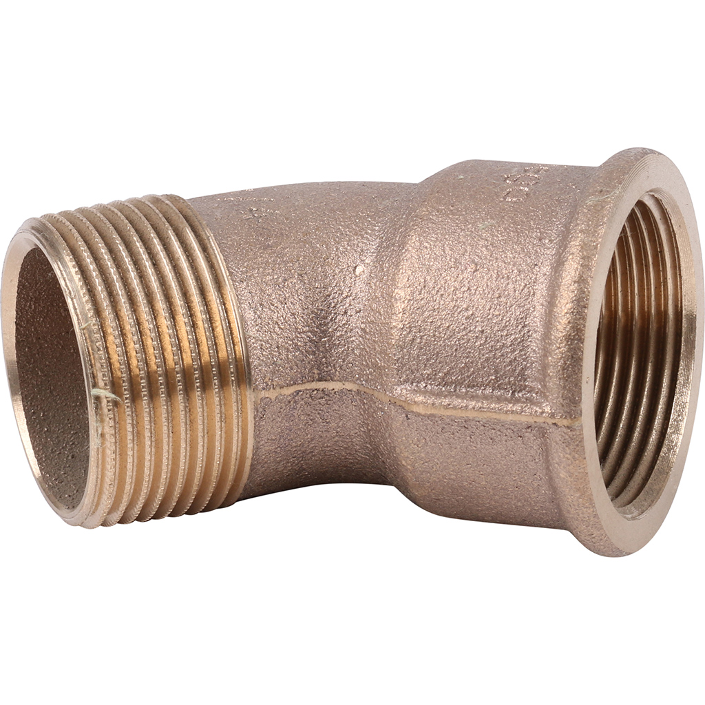 Viega 3121 Угольник 45° ВР-НР, 11/4, бронза