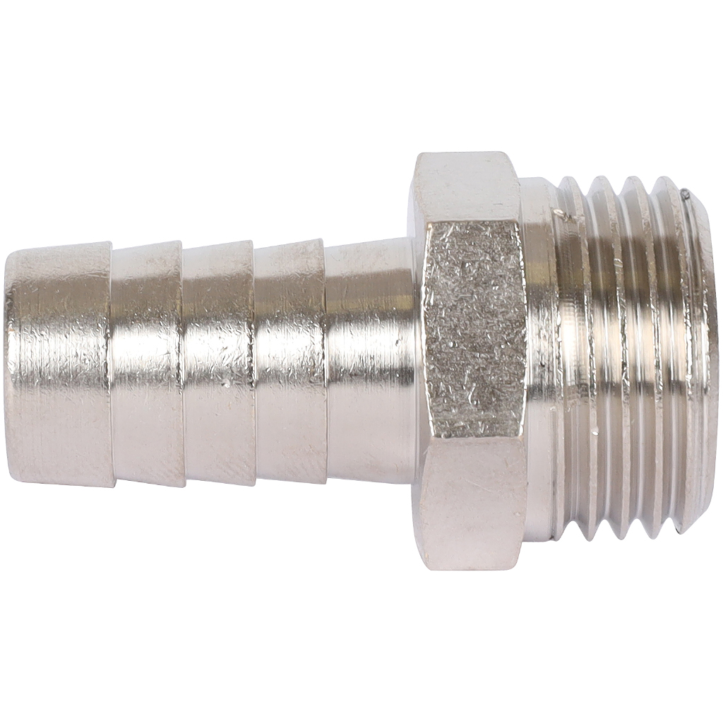 Штуцер STOUT 1/2"х14 НР (никелированный)