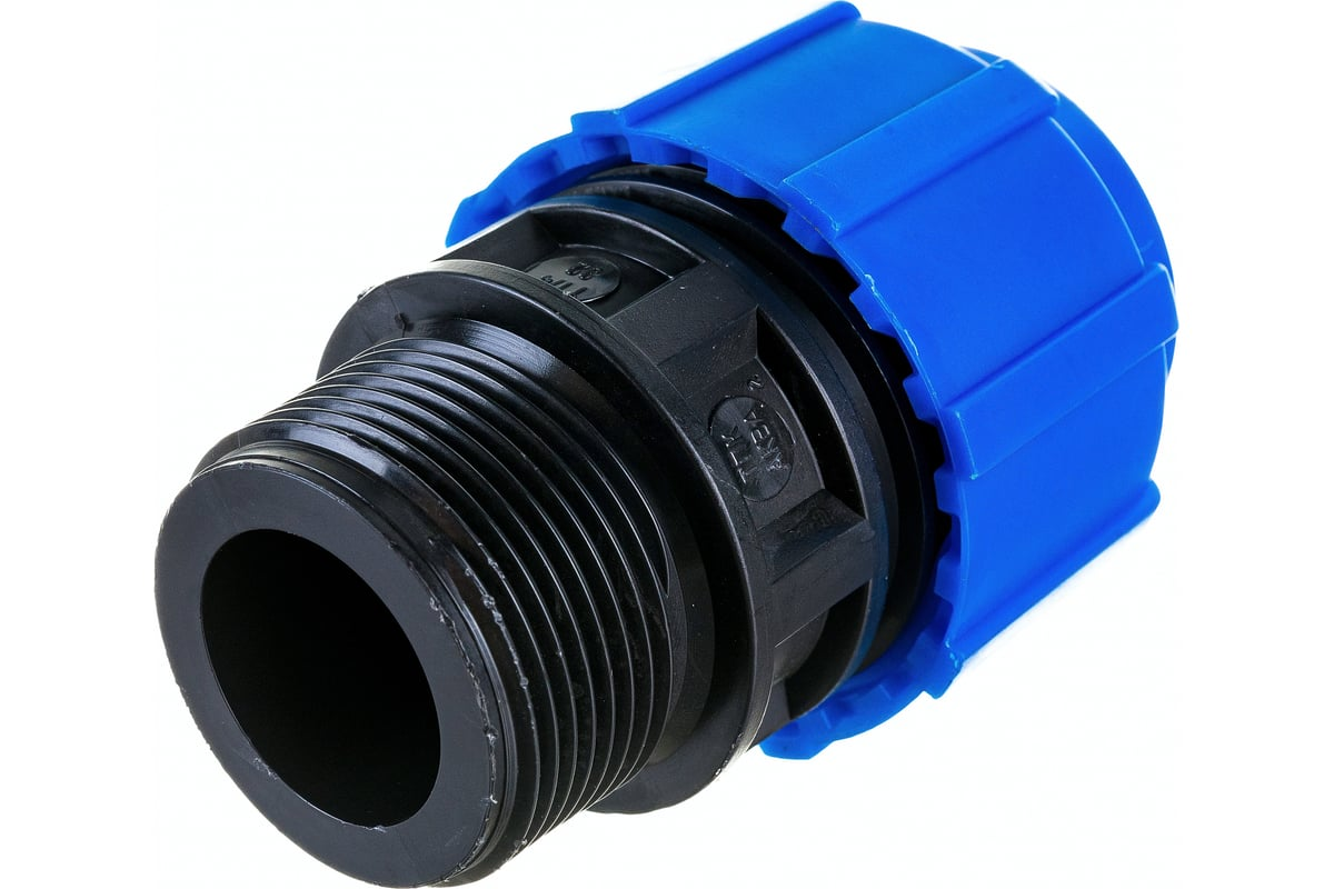 Муфта компрессионная ТПК-АКВА ПЭ Дн32х1 1/4" НР