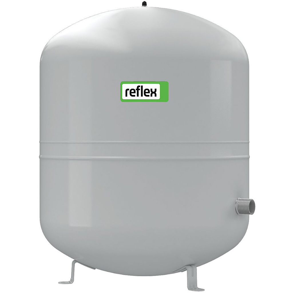 Расширительный бак, Reflex, S 200/10, максимальное давление, бар-10, присоединение-R 1", серый