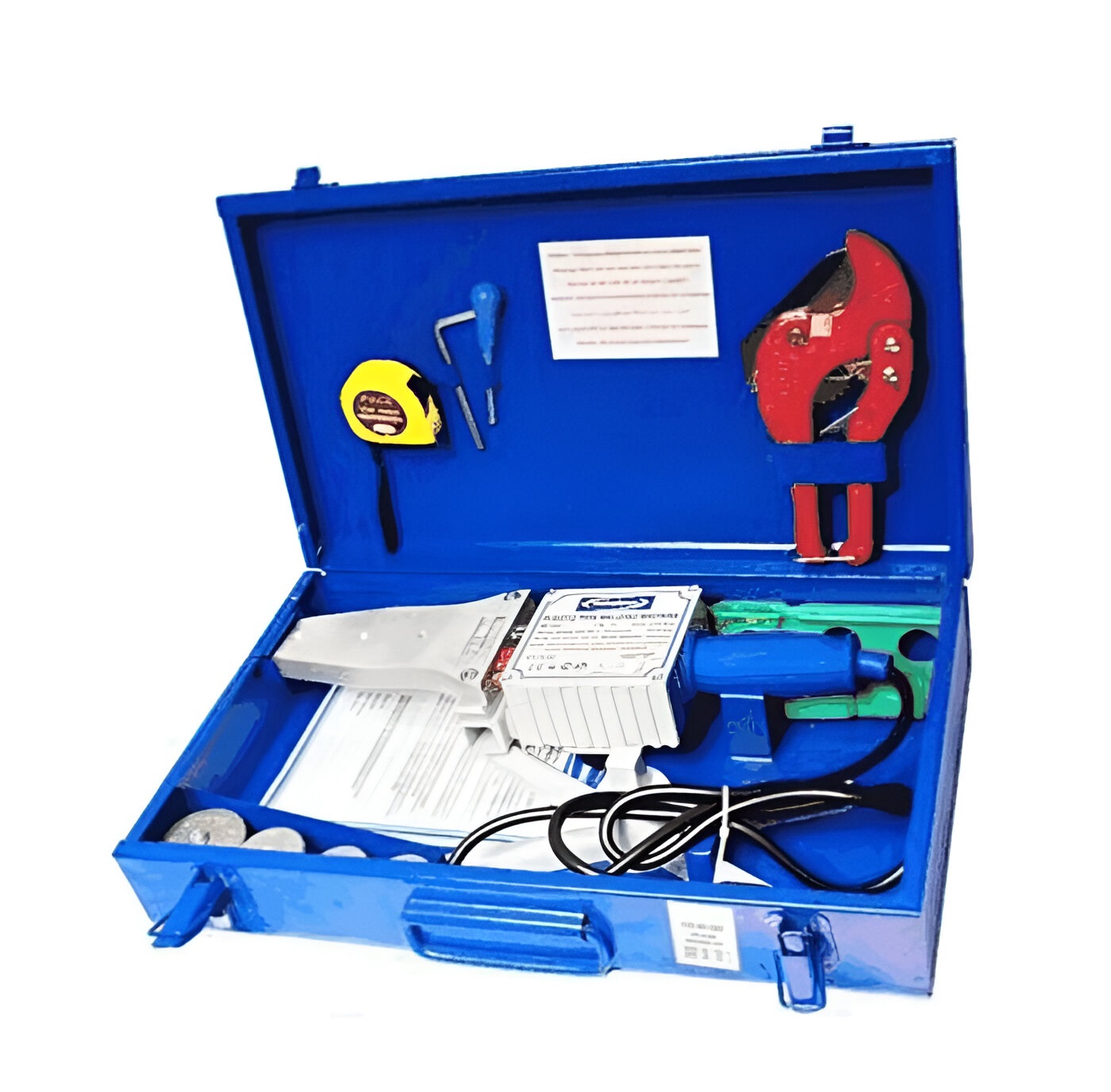 Сварочный аппарат РосТурПласт Cm-06 для PP-R труб Дн20-40 1,5кВт (в комплекте сменные нагреватели)