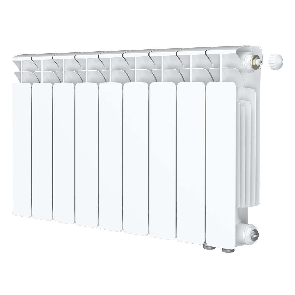 Радиатор биметаллический RIFAR BASE VENTIL 350 BVR 9 секций