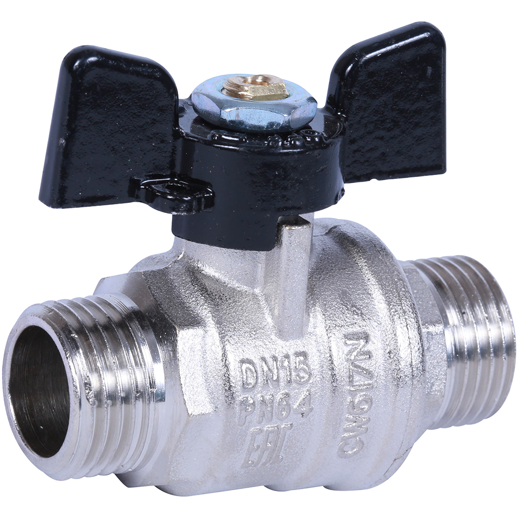 BUGATTI Oregon Oregon Кран шаровой (ручка-бабочка) нар-нар резьба 1/2"