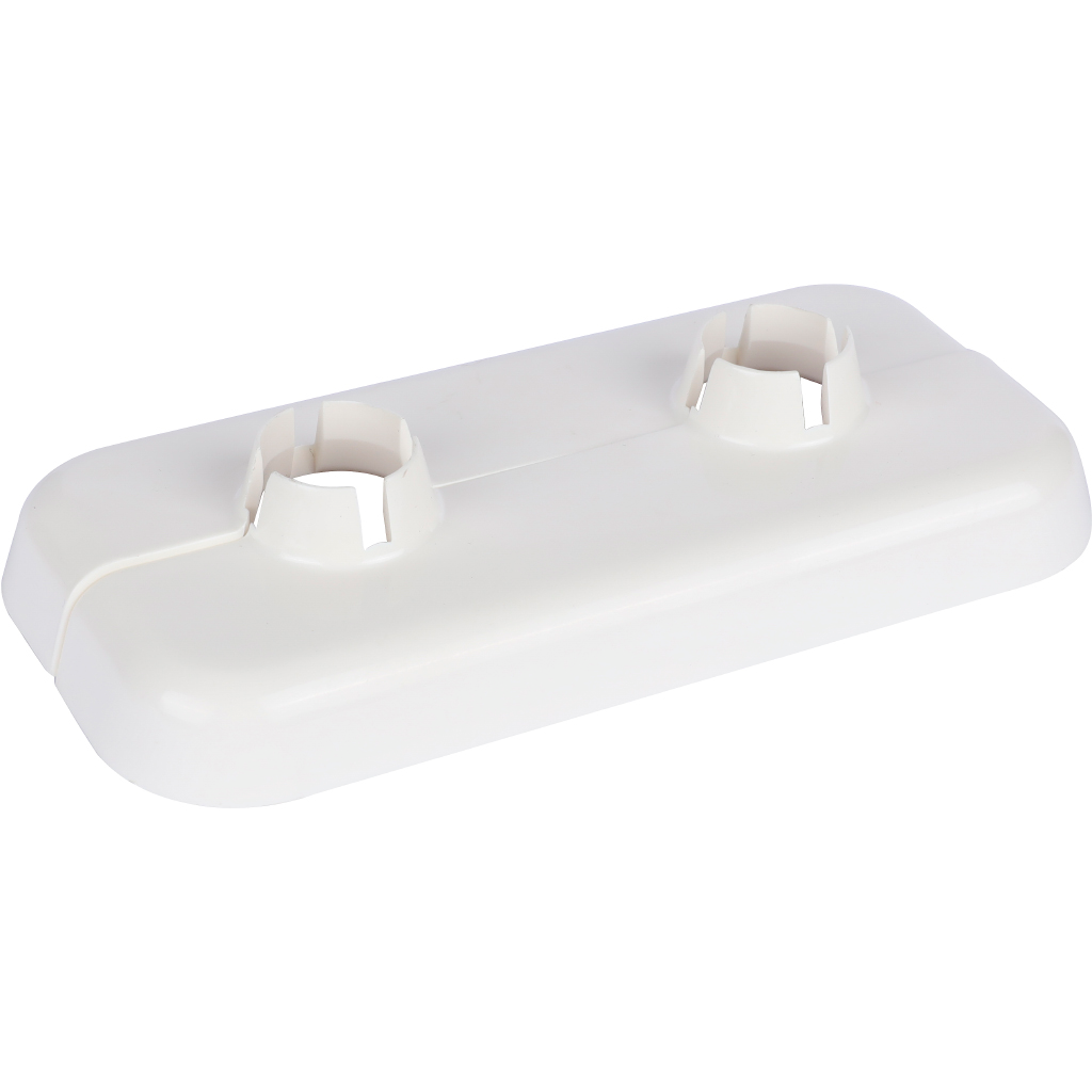 Пластиковая розетка LUXOR М 530 16 мм двойная межосевое расстояние 50 мм для блоков M 171-178