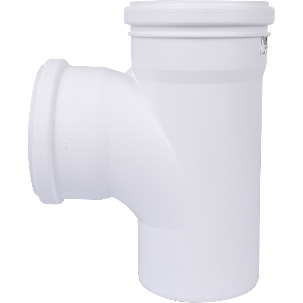 REHAU RAUPIANO PLUS Тройник 110/110/87° max flow (гидравлически оптимизированный радиус изгиба)