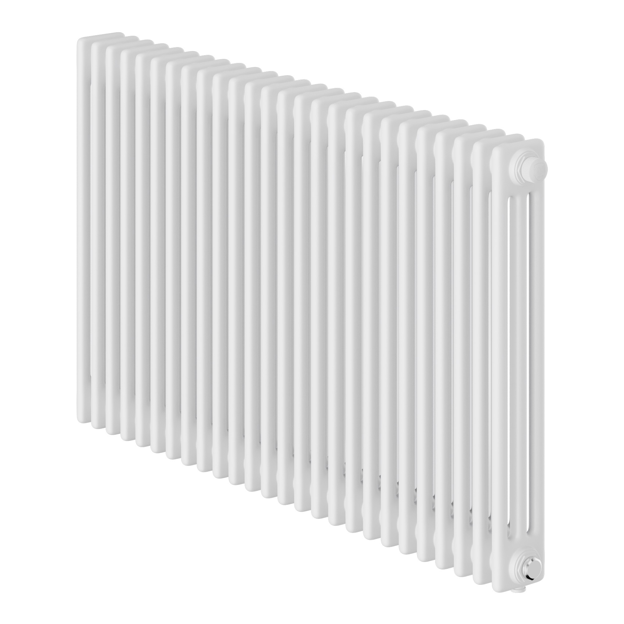 Стальной трубчатый радиатор Royal Thermo Insignia VC3050 - 26 секций (белый) нижнее подключение