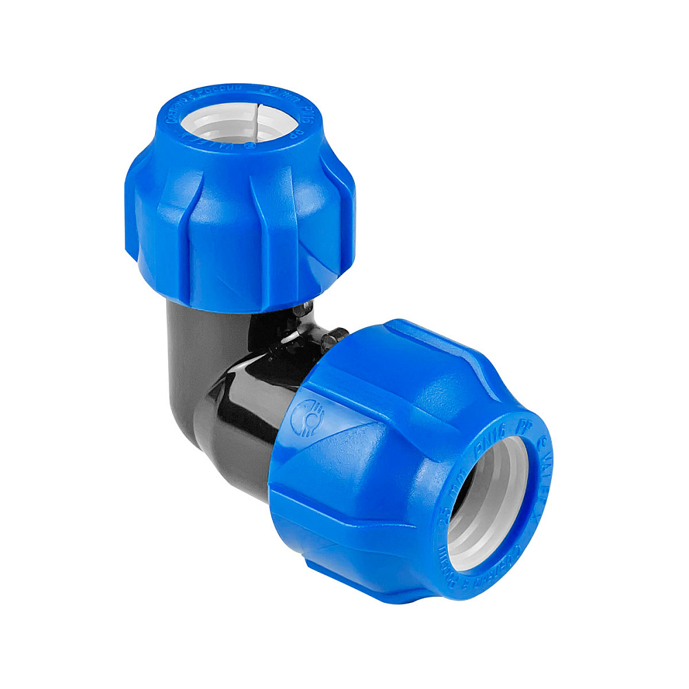 Отвод компрессионный переходной VALFEX ПНД Дн40х32 Ру16