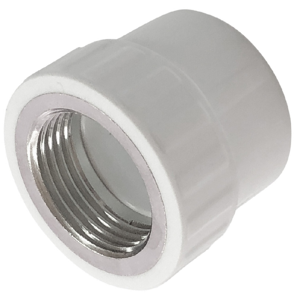Муфта комбинированная VALFEX PRO PP-R Dn32х3/4" ВР (белый)