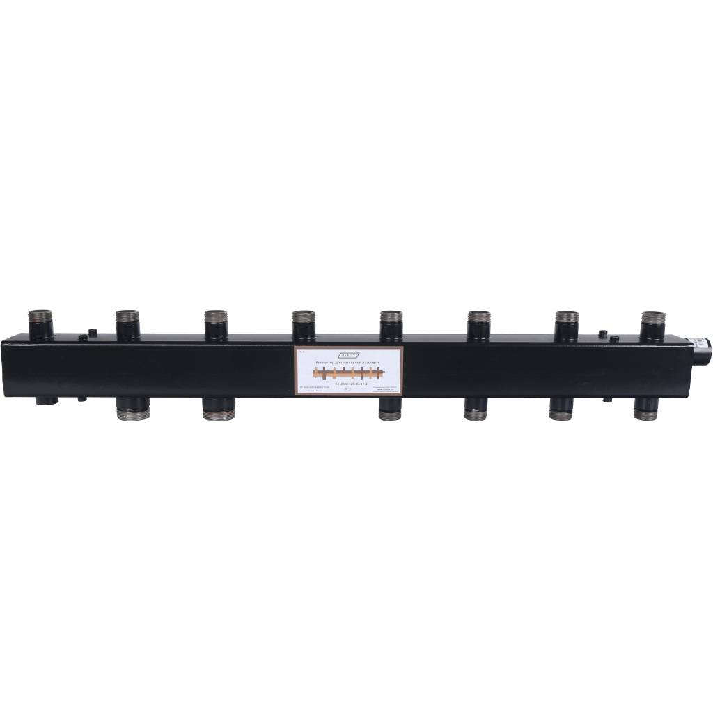 Распределительный коллектор Askon СТАНДАРТ+ КК-25М/125/40/4+2 на 4(6) контура (до 90 кВт)