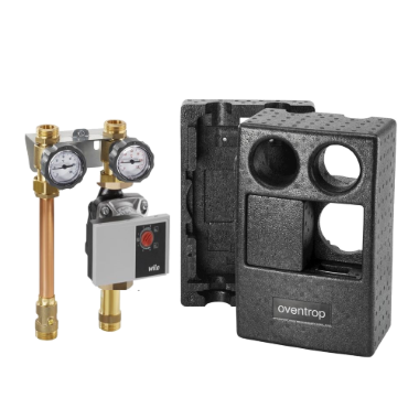 Насосная группа OVENTROP Regumat S-130 DN25 с насосом Wilo-Yonos PARA RS 25/6 с байпасом