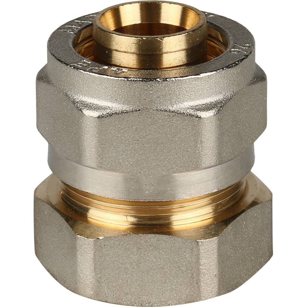 Переходник STOUT 1"х26 с внутренней резьбой для металлопластиковых труб (винтовой)