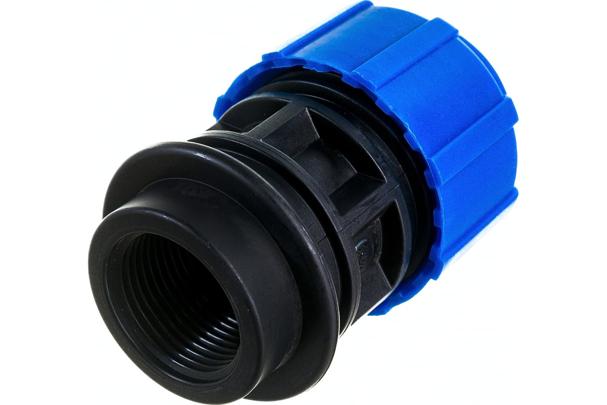 Муфта компрессионная ТПК-АКВА ПЭ Дн25х3/4" ВР