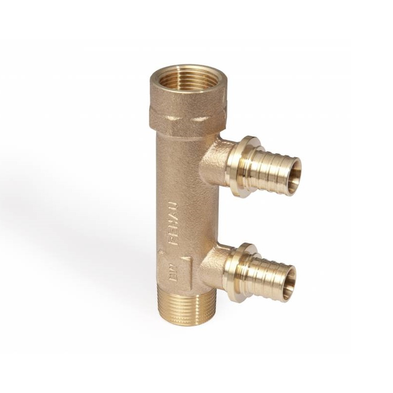 REHAU RAUTITAN Гребенка распределительная на две трубы R/Rp 3/4-16 RX+