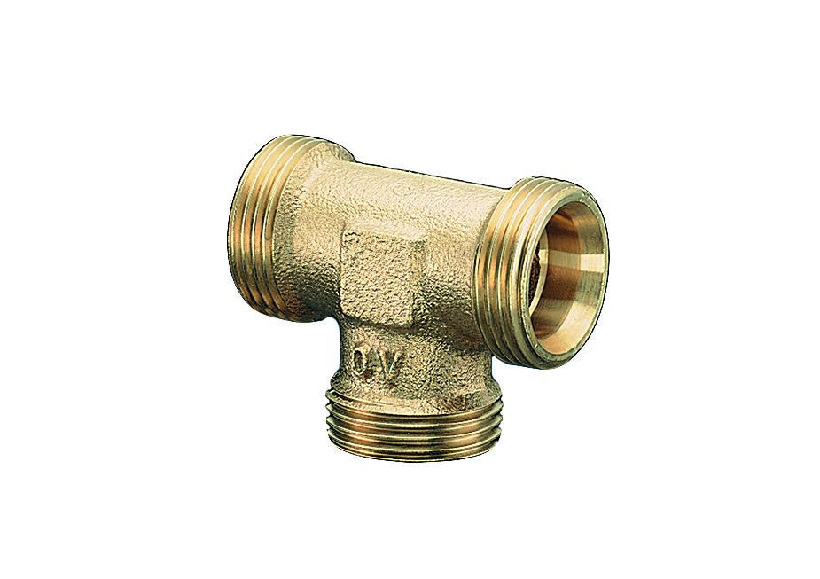 Тройник OVENTROP Cofit S 11/4х11/4х11/4 НР ЕК бронза (RX)