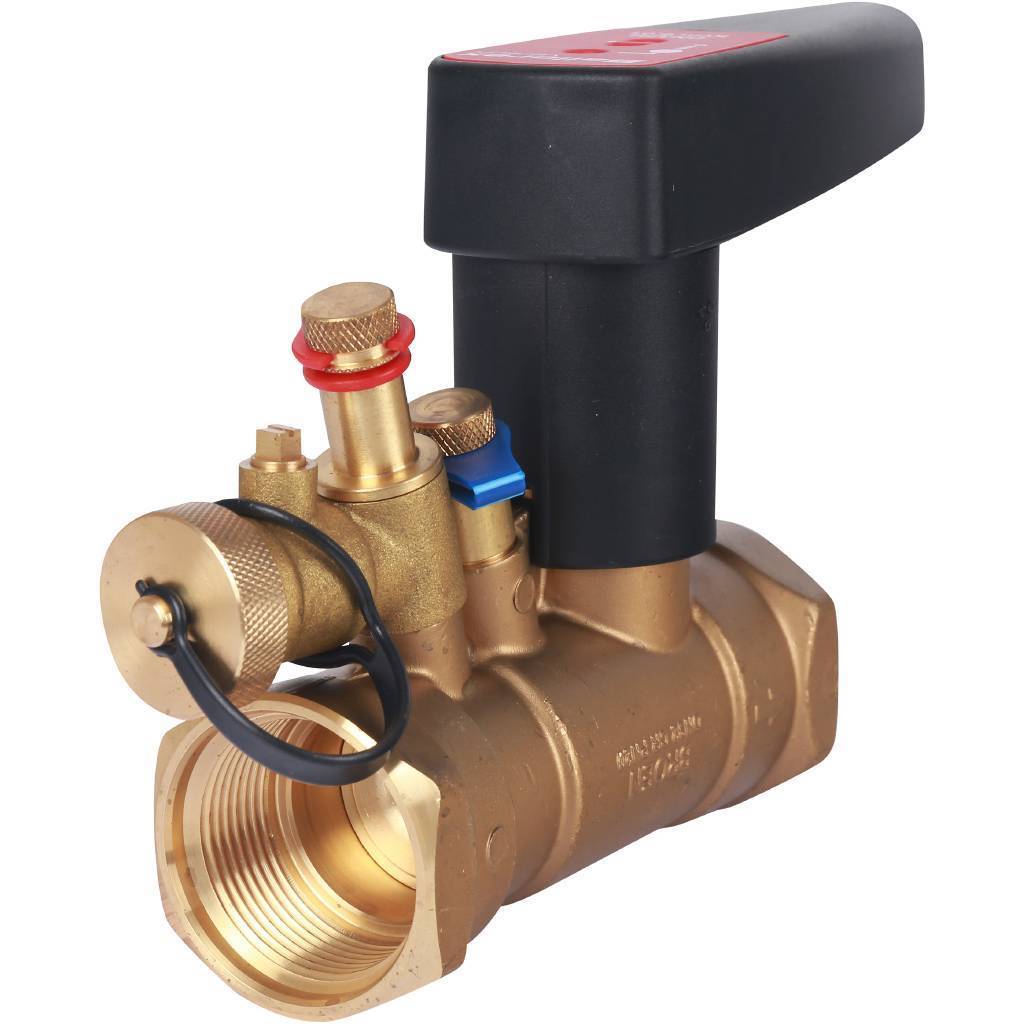 Клапан балансировочный BROEN Venturi FODRV DN32 PN25 Kvs=13,2 м3/ч ручной с дренажем 4655000H-001003