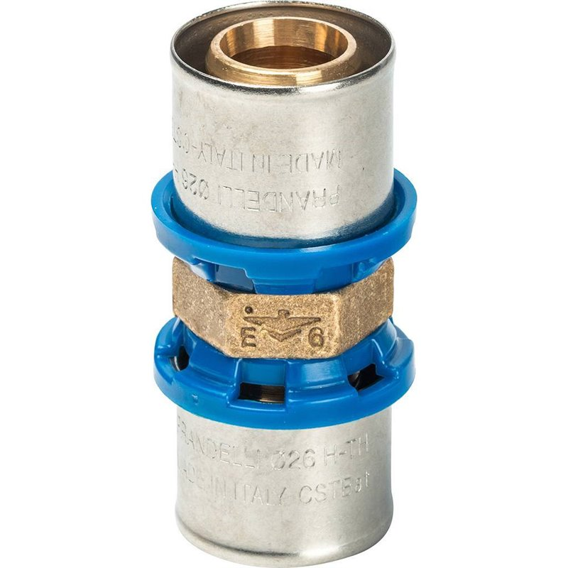 Муфта Prandelli Multyrama 26х3,0 профиль H, TH, U для металлопластиковых труб