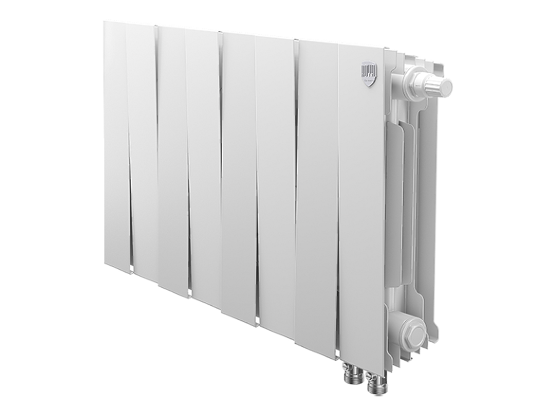 Радиатор биметаллический Royal Thermo PianoForte 300 /Bianco Traffico VDR x 8 секций
