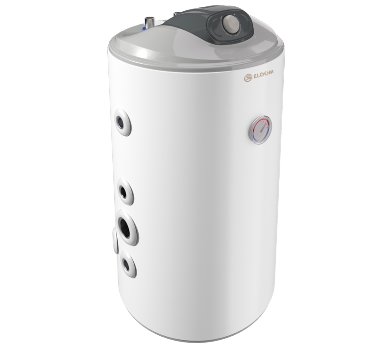 Накопительный комбинированный водонагреватель Eldom GREEN LINE TSL 37 кВт 150 л, с 1 теплообменником