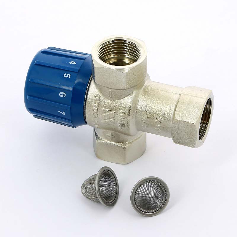 Термостатический смеситель Watts Aquamix 63C 3/4"ВР 25-50°C