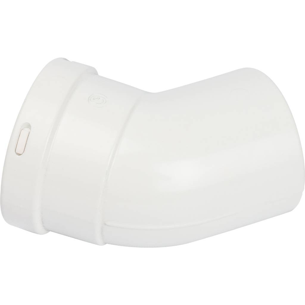 Отвод дымохода STOUT 45° п/м DN80