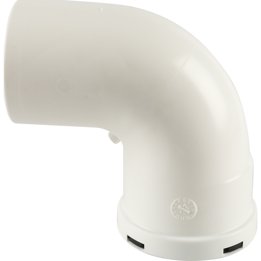 Baxi KHG BAXI Отвод 90°, Ду 80 мм, полипропиленовый, НТ