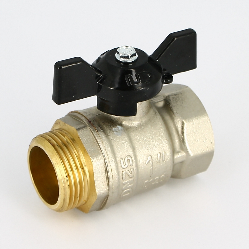 Кран шаровой полнопроходной LD Pride 47.25.В-Н.Б 1"