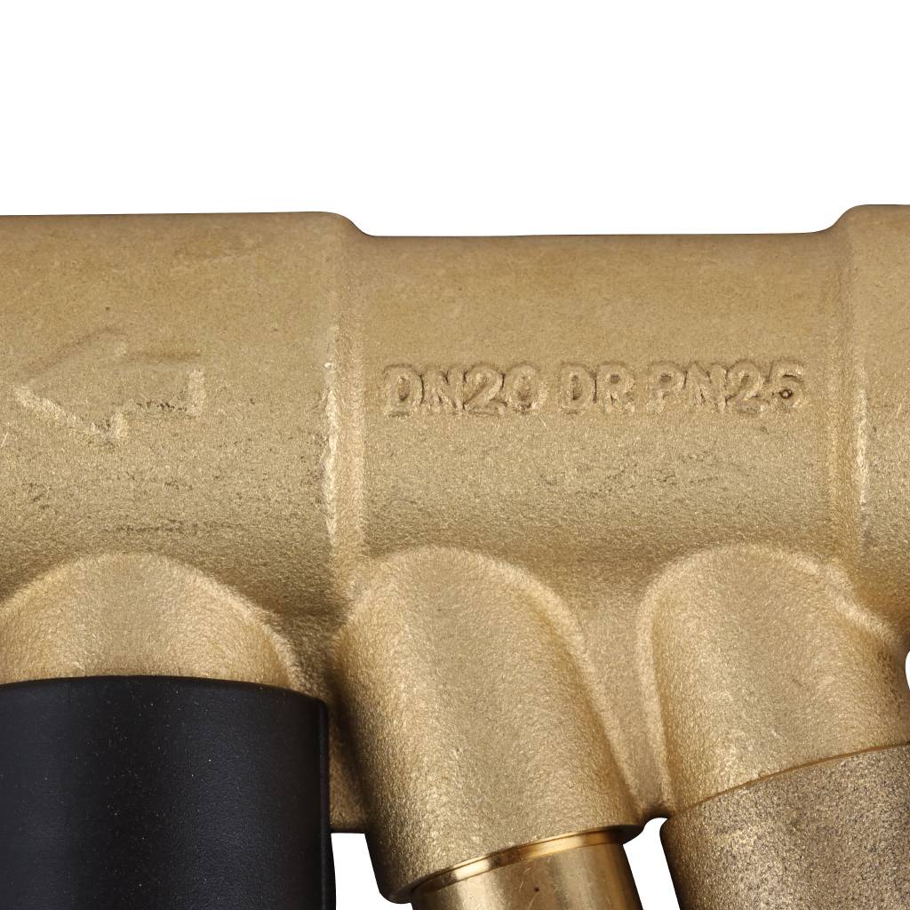 Клапан балансировочный BROEN Venturi FODRV DN20 PN25 Kvs=5,72 м3/ч ручной с дренажем 4455000H-001003