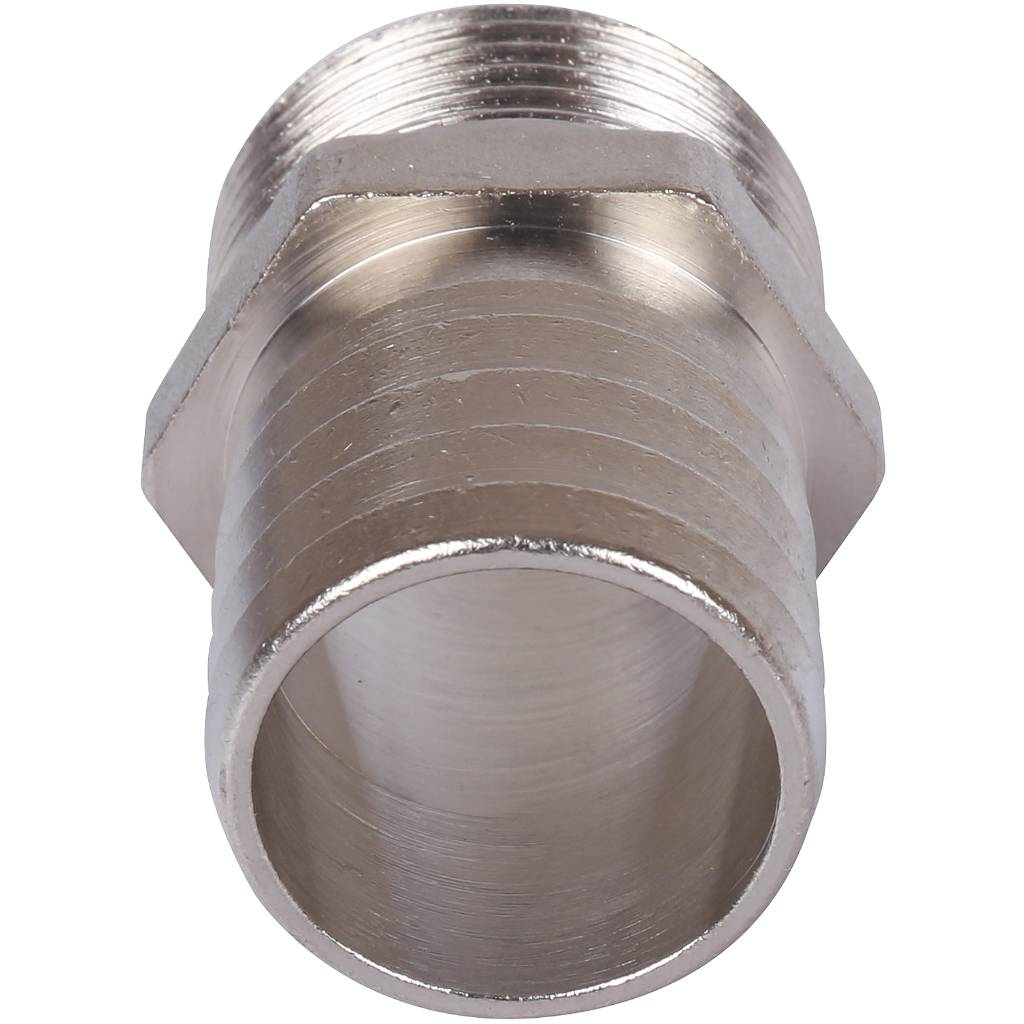 Штуцер STOUT 1"х30 НР (никелированный)