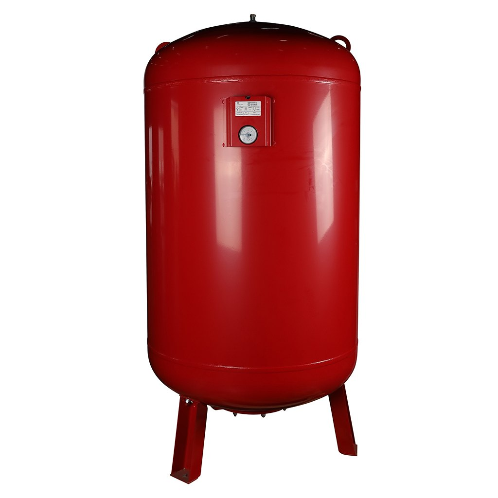 Расширительный бак STOUT STH-0006 1000 л для отопления (красный)