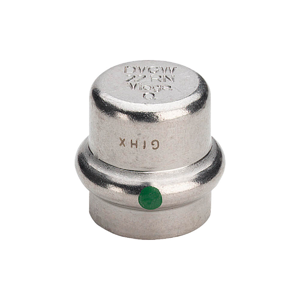 Заглушка Viega Sanpress inox с SC-Contur нержавеющая сталь 35 мм модель 2356